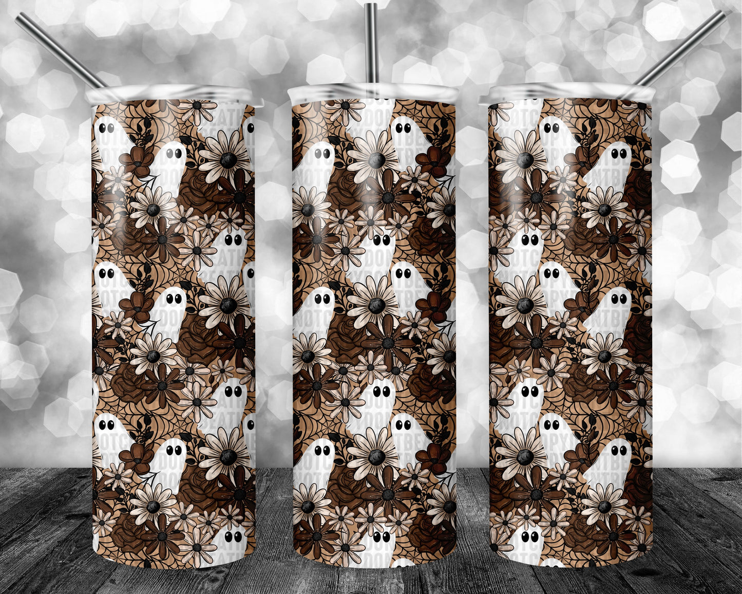 Fall Ghostie Seamless Bundle