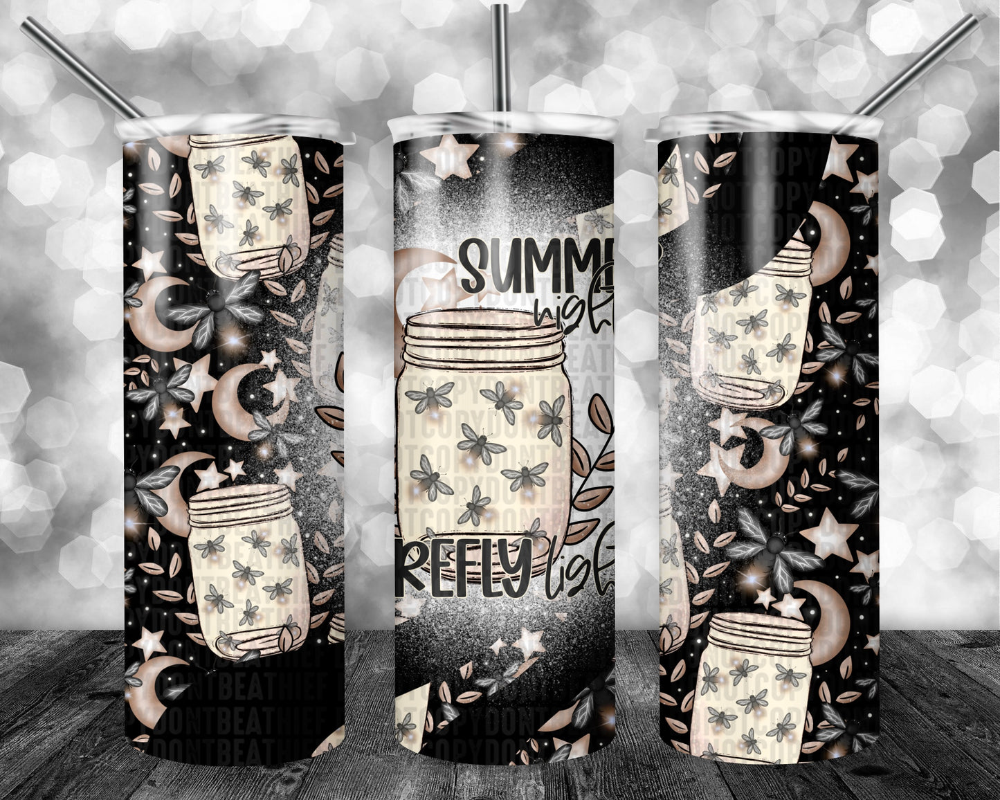 Summer Nights Firefly Lights 20oz Tumbler