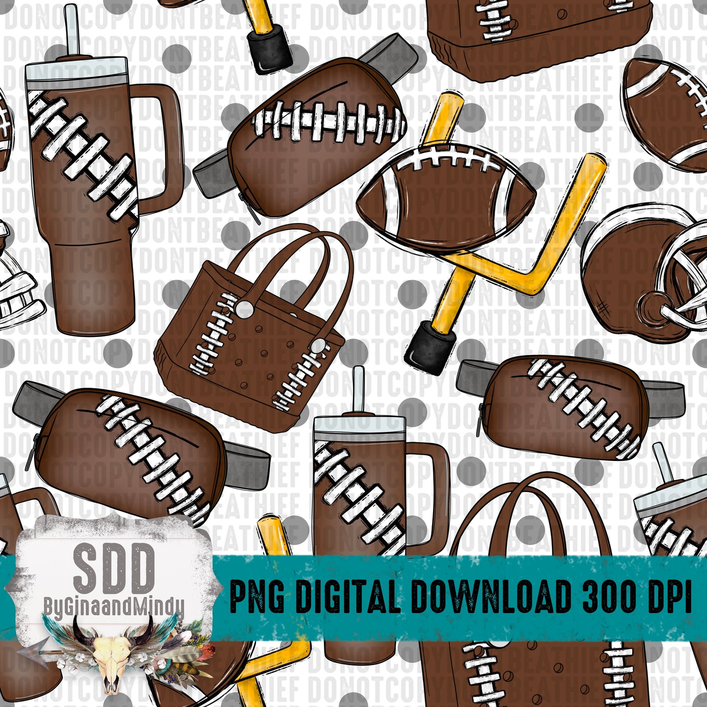 Football -Seamless Bundle