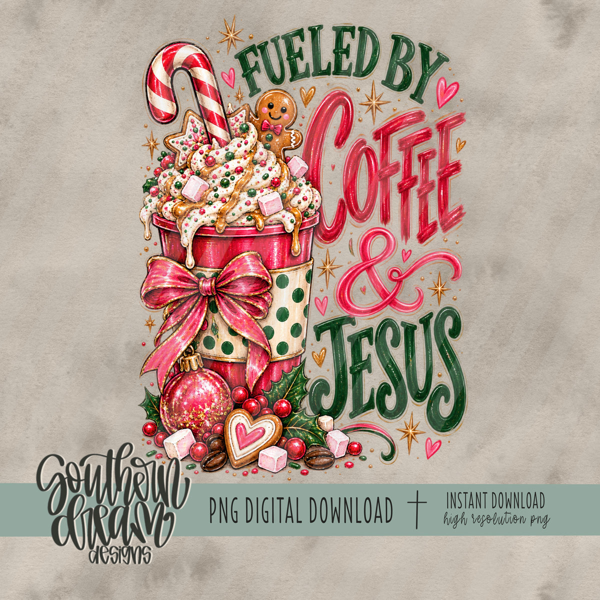 Fueled by Coffee and Jesus Christmas