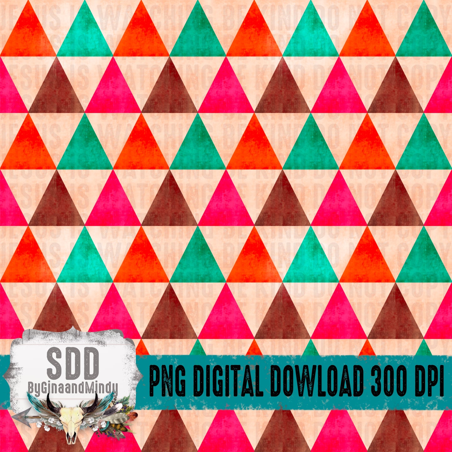 Geometric Triangles Seamless Bundle