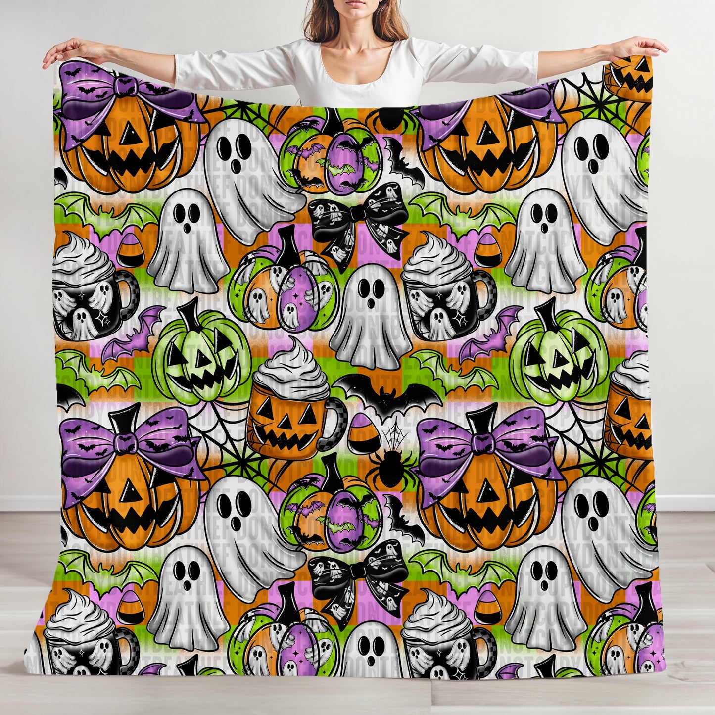 Ghosts Pumpkins Oh My Seamless Bundle