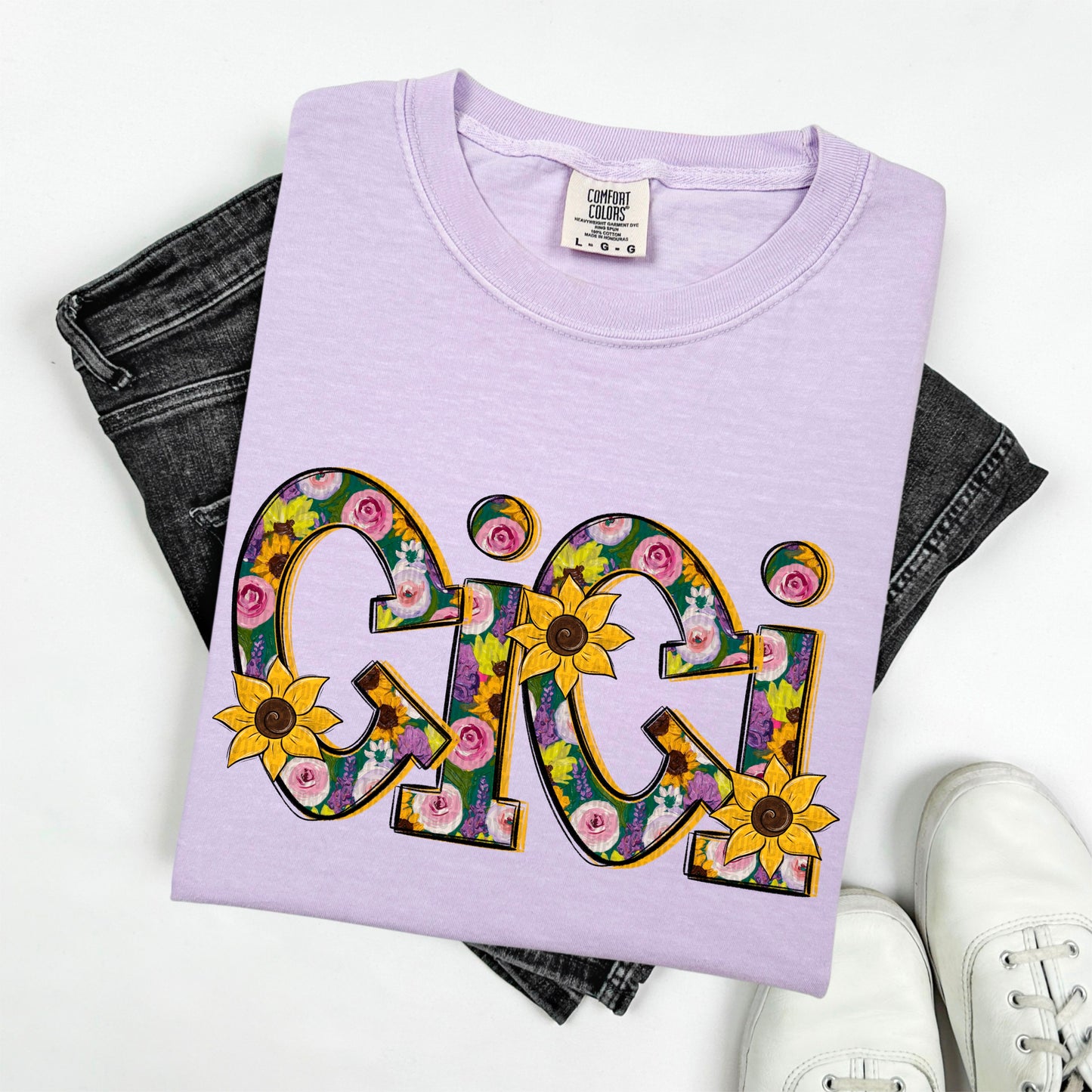 Floral Sunflowers; Gigi