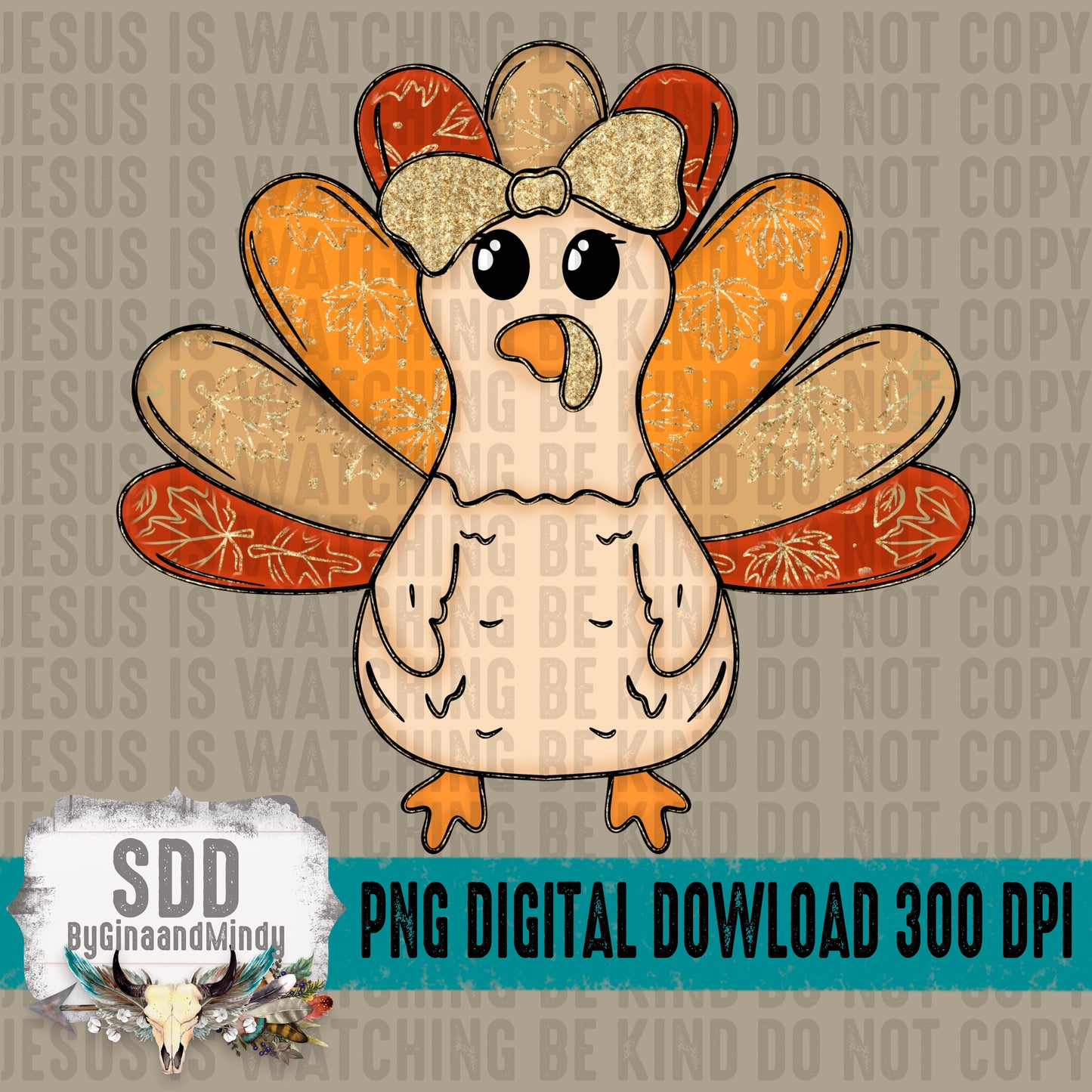 Glitter Turkey