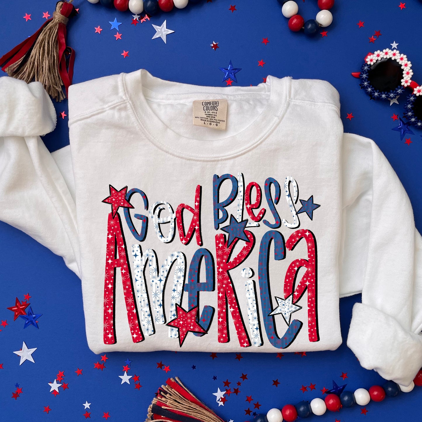 God Bless America Doodle Font