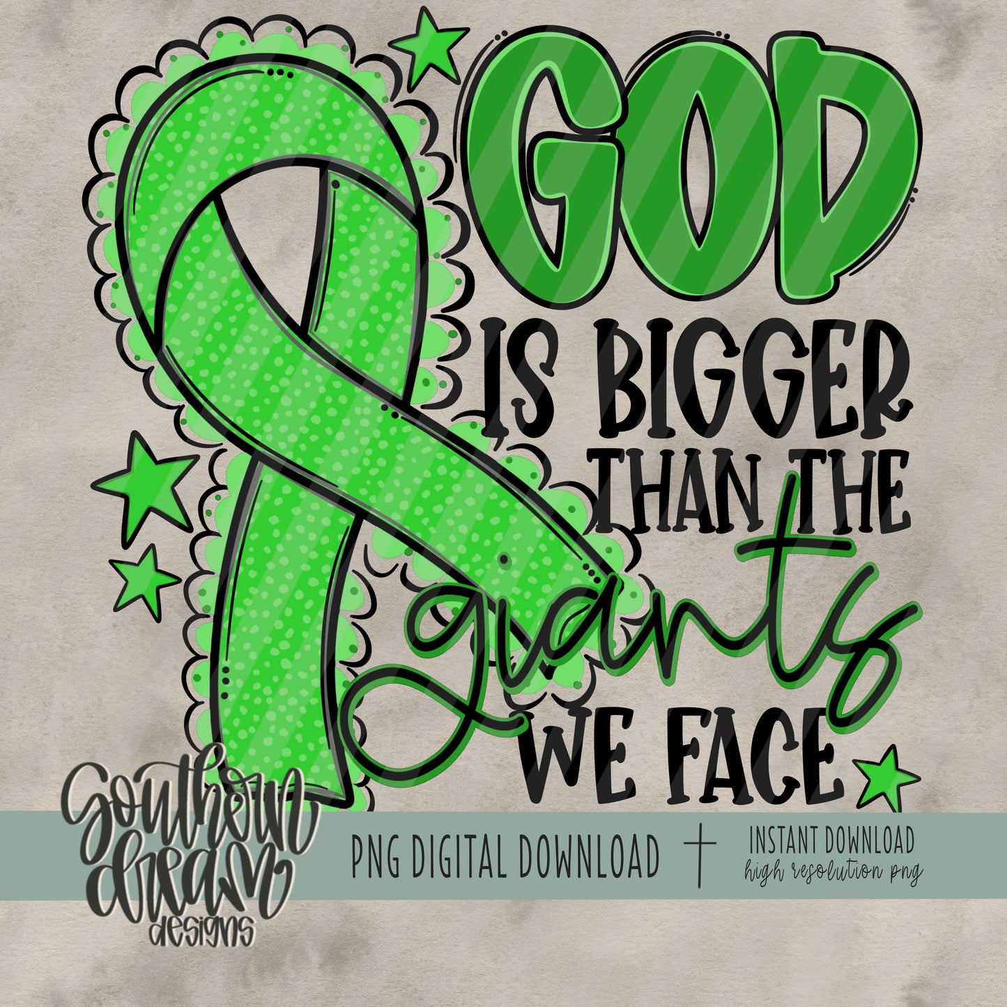 God is Bigger Collection; Childhood Mental Health, Lyme disease, Muscular Dystrophy, Lymphoma, Celiac Disease, Spinal Cord Injuries