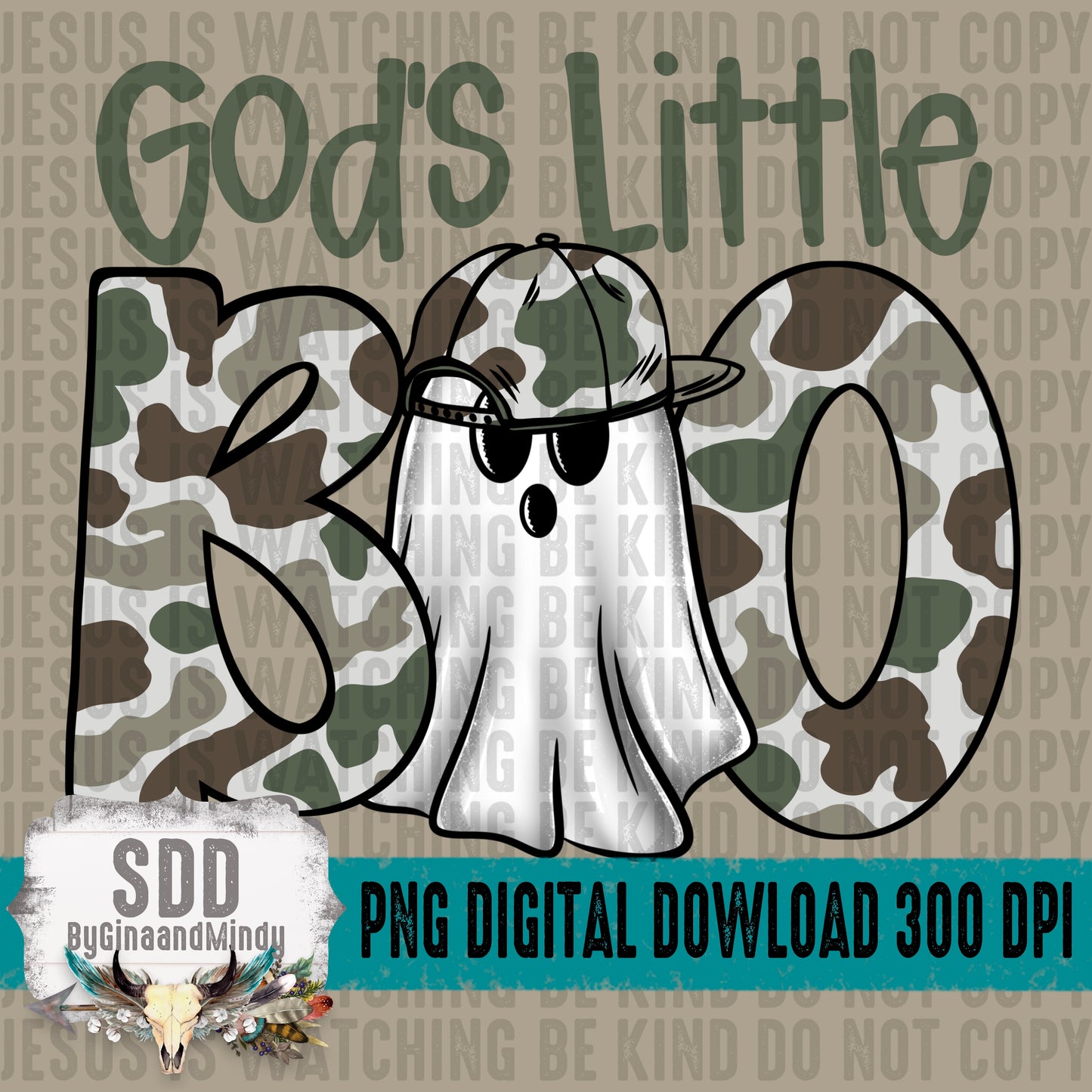 God's Little Boo; Camo