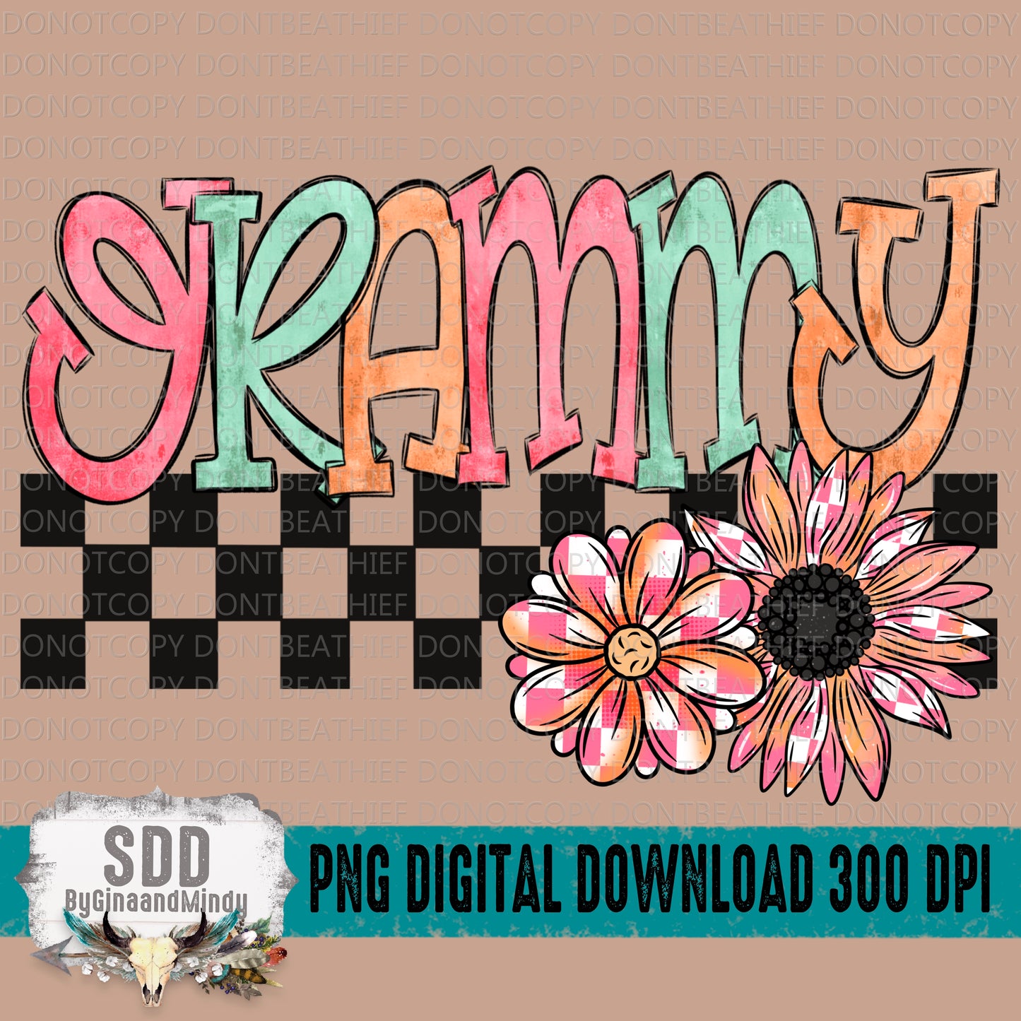 Grammy Spring Checkered