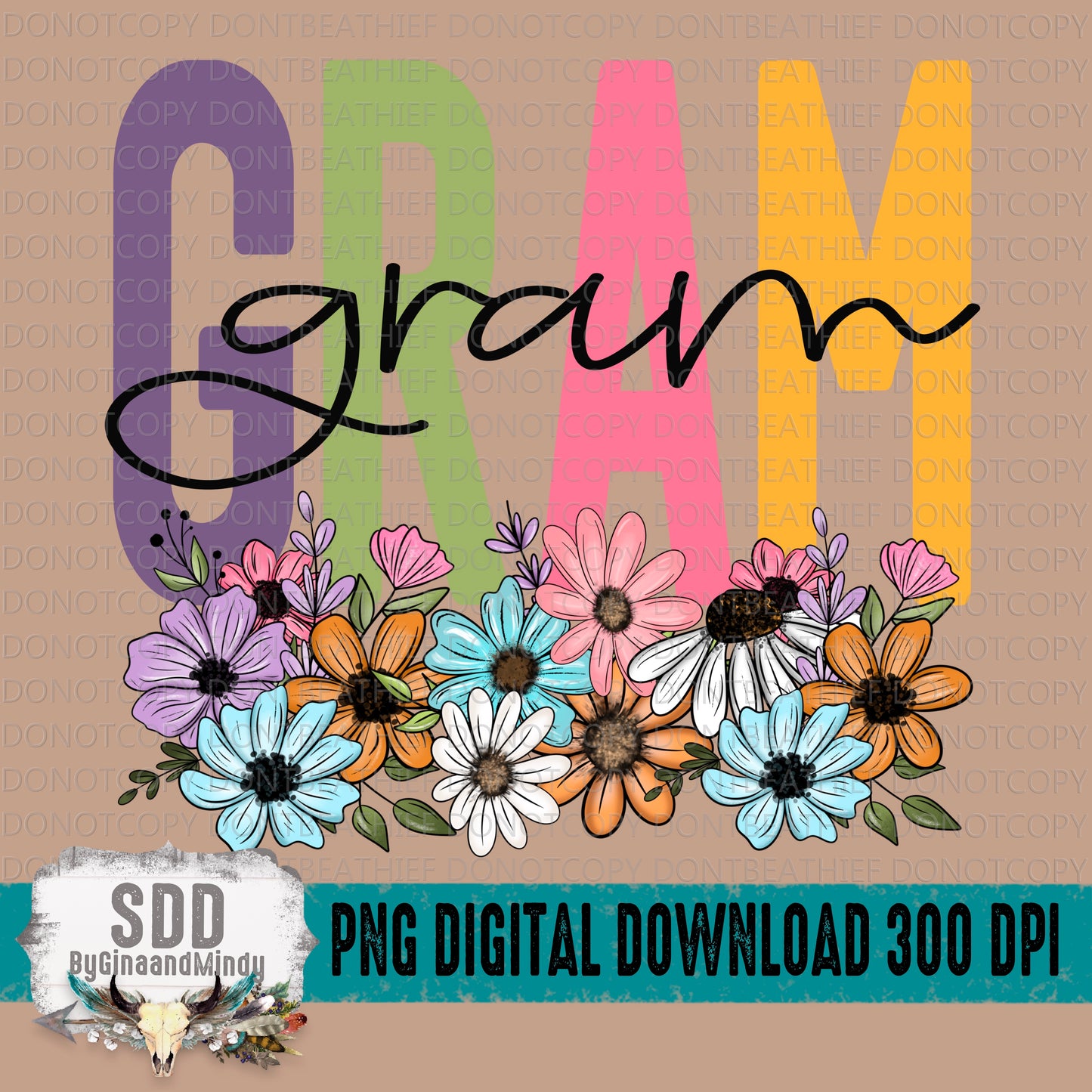 Spring Floral Name Collection; Gram
