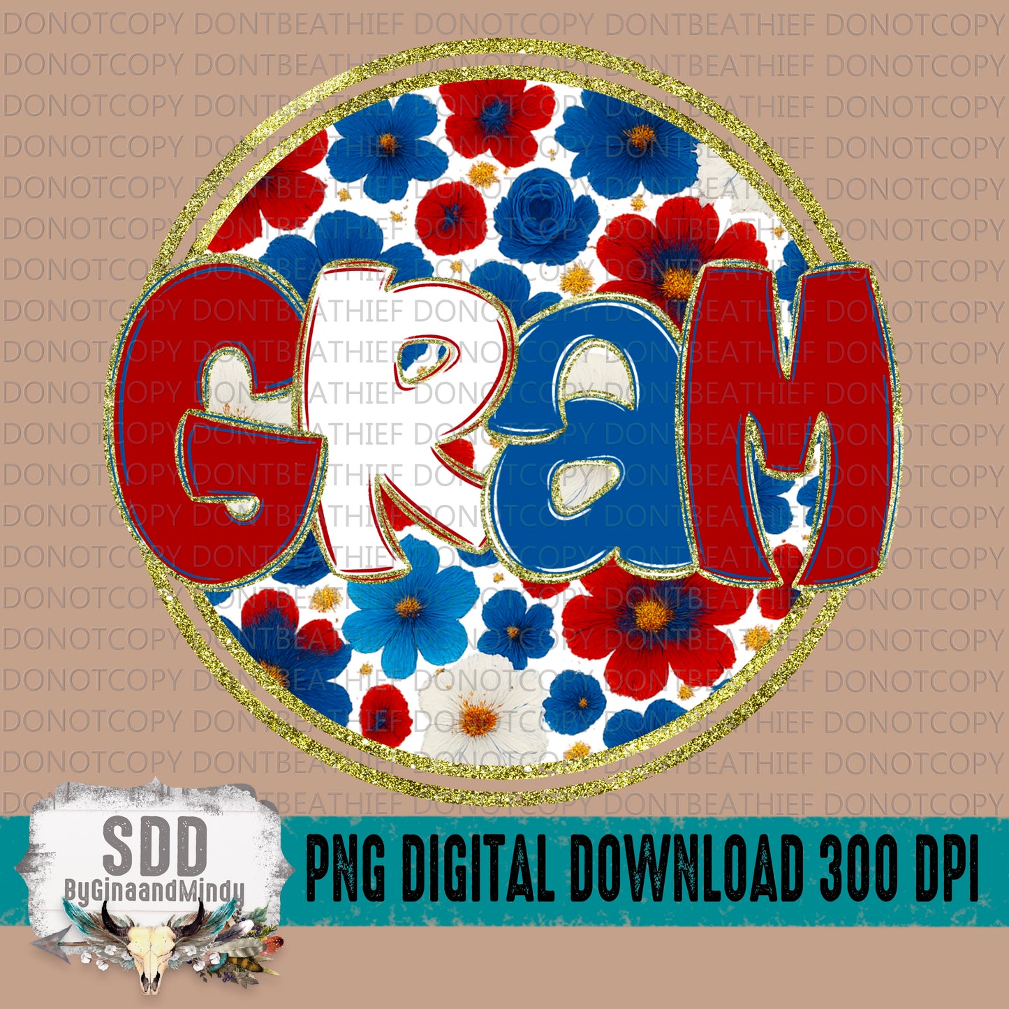 Gram 4th Floral
