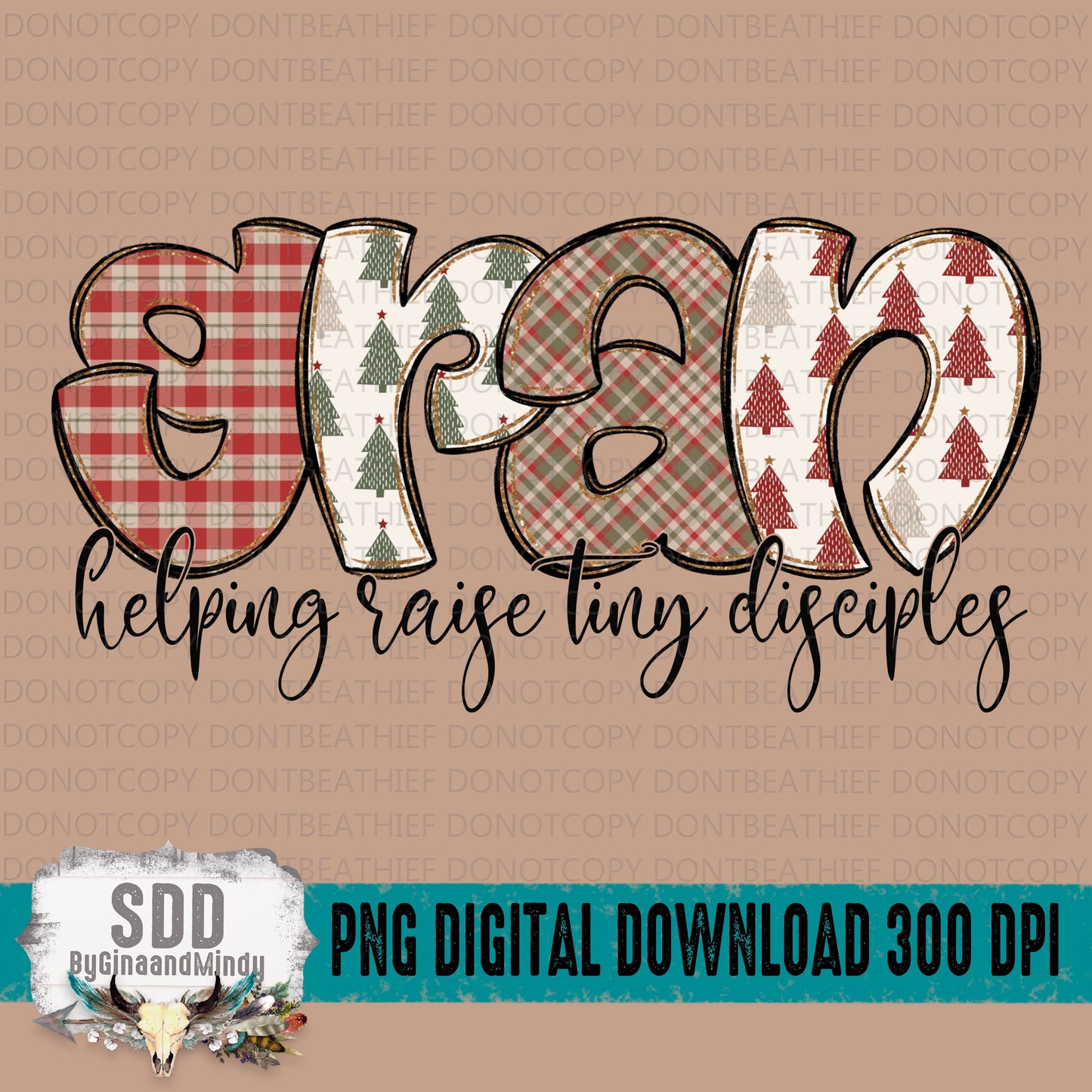 Gran Helping Raise Tiny Disciples