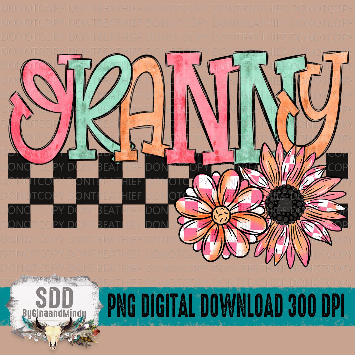 Granny Spring Checkered