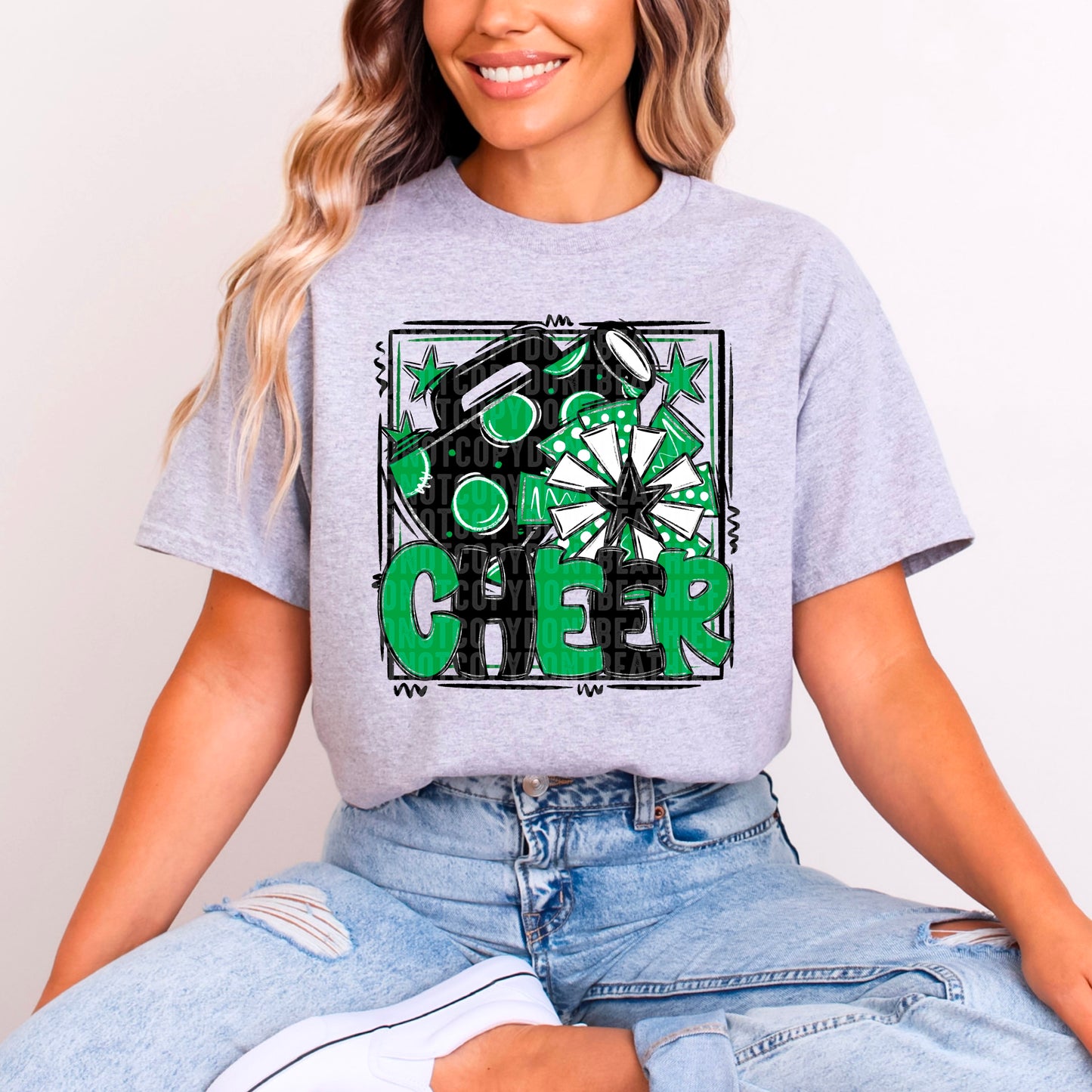 Cheer Bundle; Green & Black