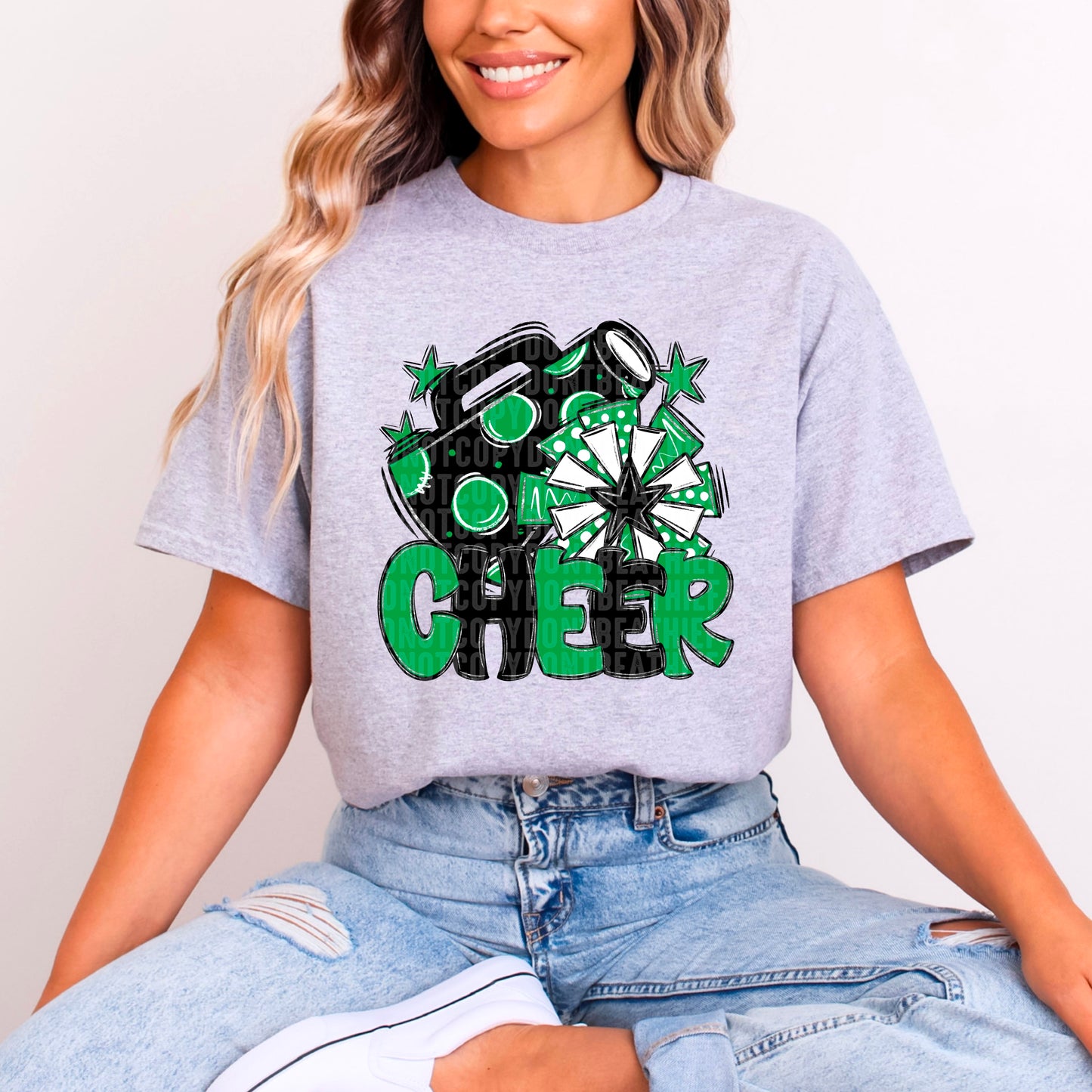Cheer Bundle; Green & Black
