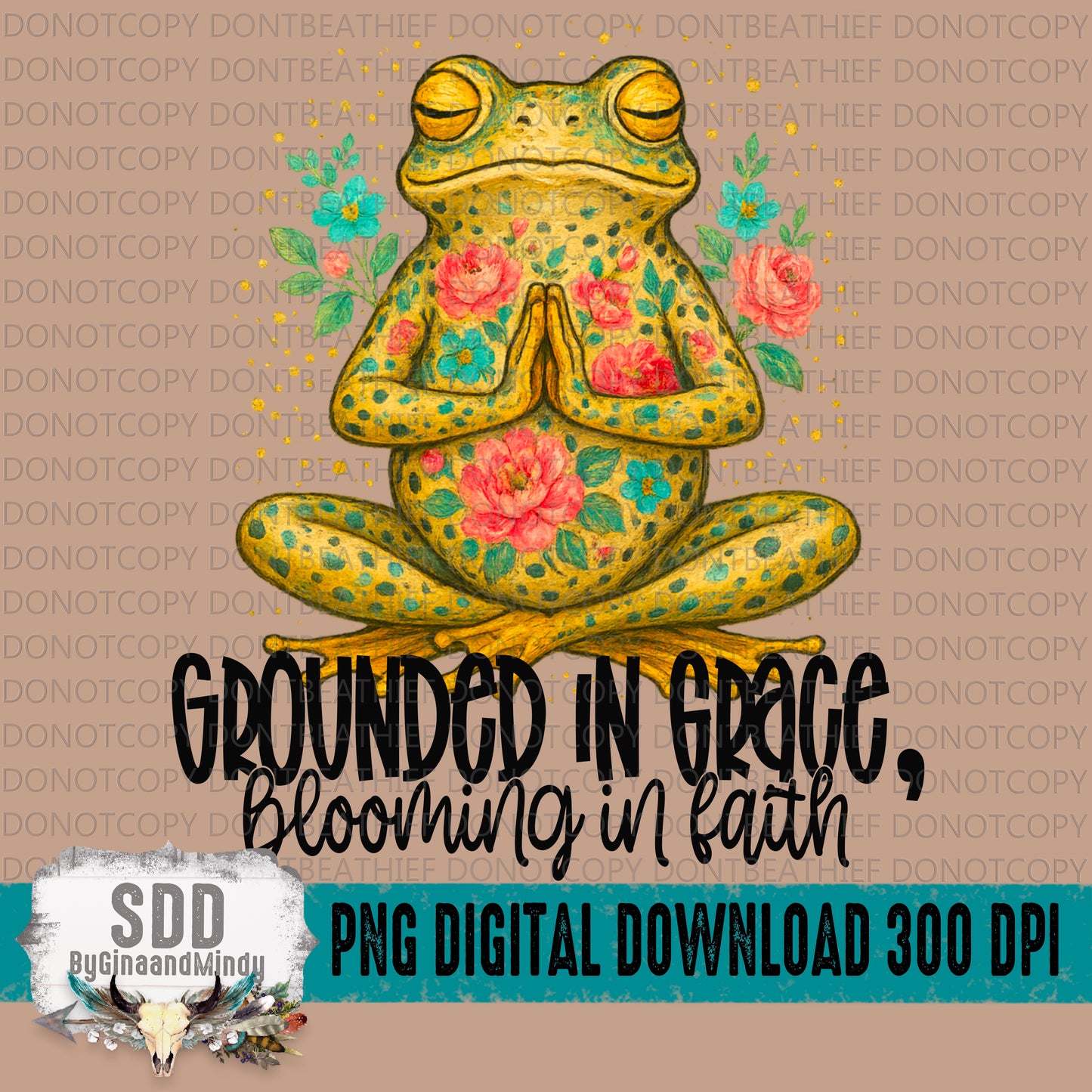 Grounded in Grace Frog