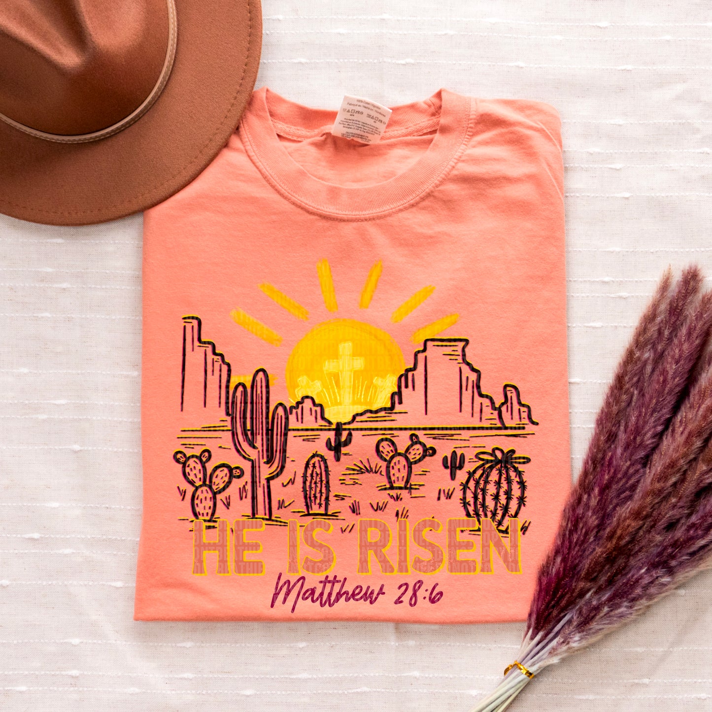 He is Risen; Desert Scene