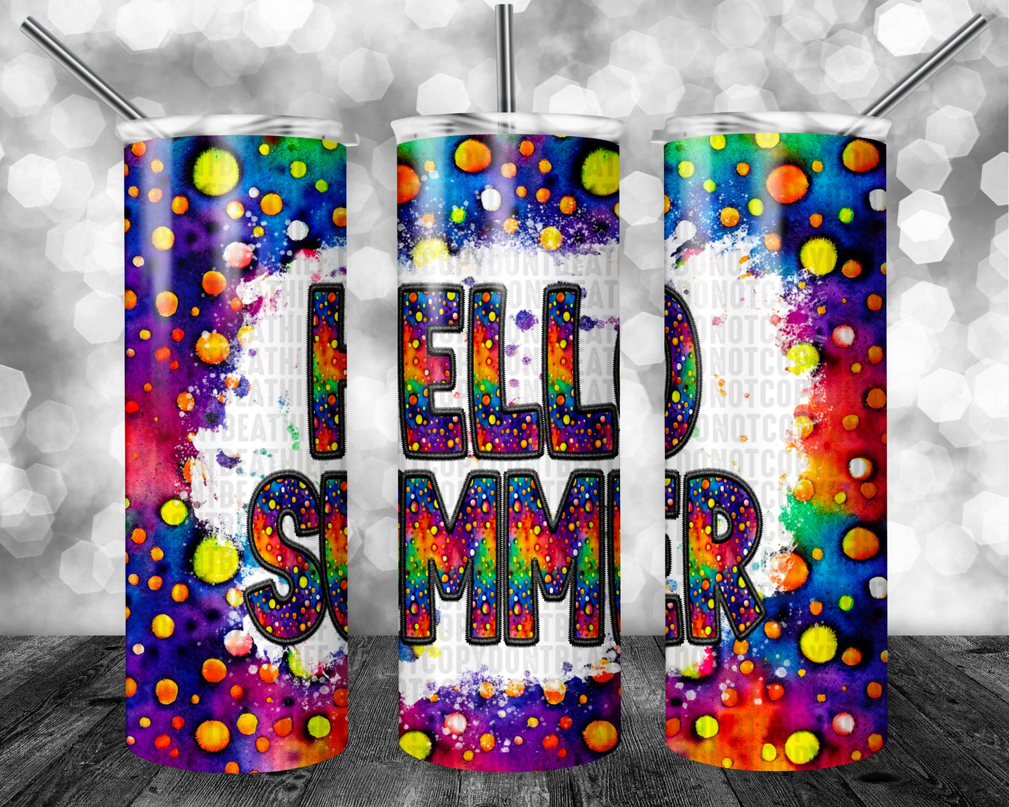 Hello Summer 20oz Tumbler