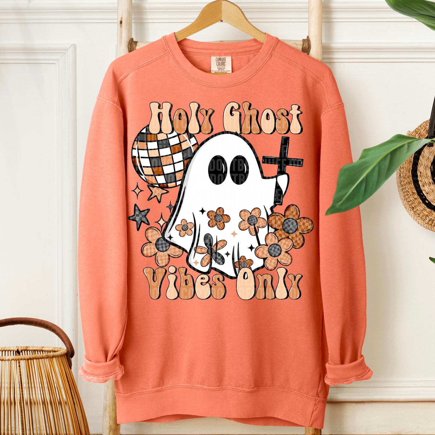 Retro Holy Ghost Vibes Only