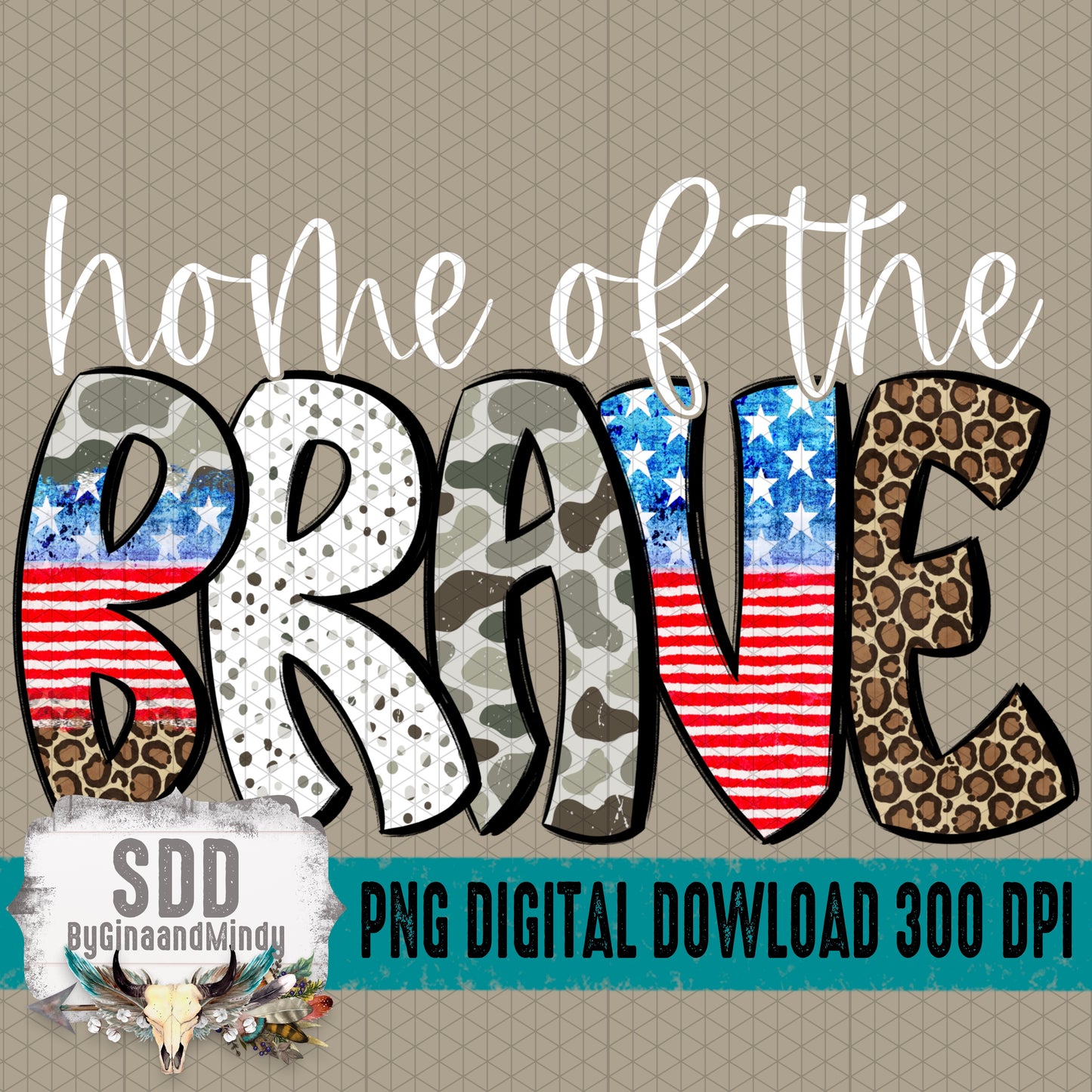 Home of the Brave Doodle Bundle