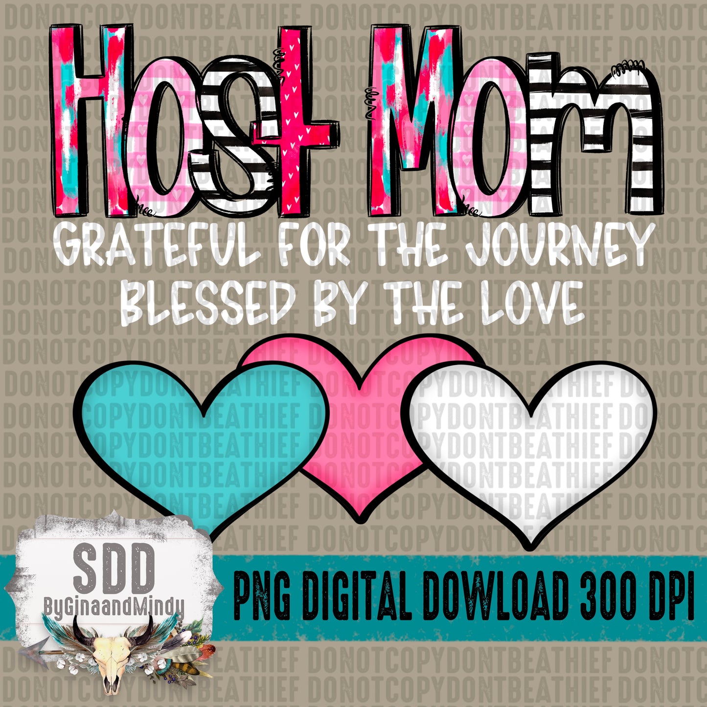 Blessed by the Love Bundle; Host Mom