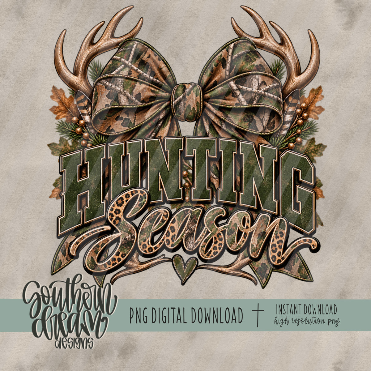 Hunting Season Woodland Bow