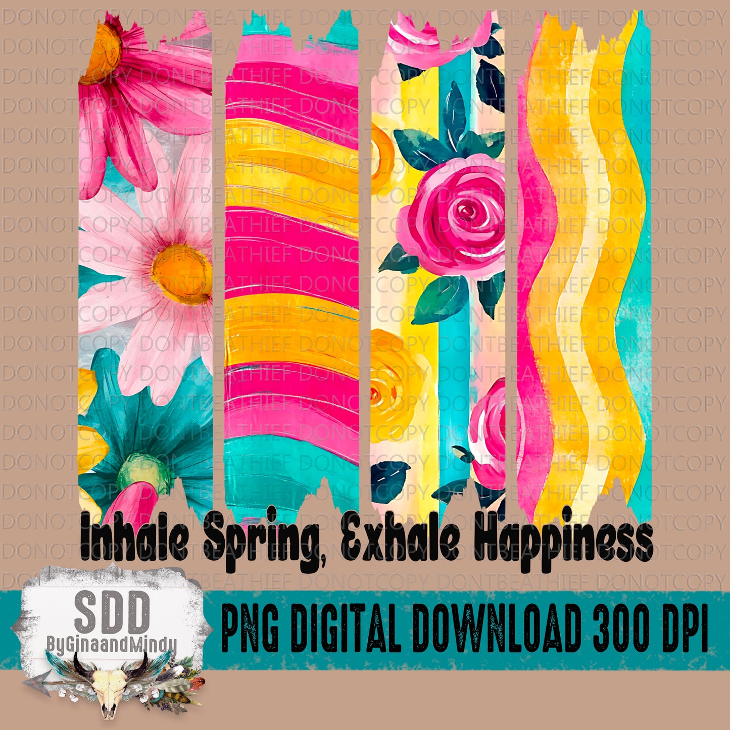 Inhale Spring Exhale Happiness