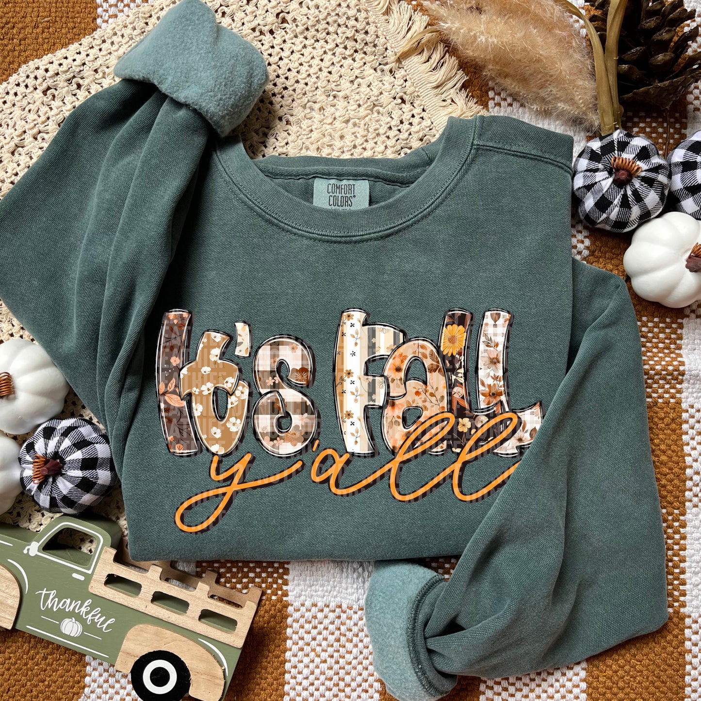 It's Fall Y'all Doodle Letters