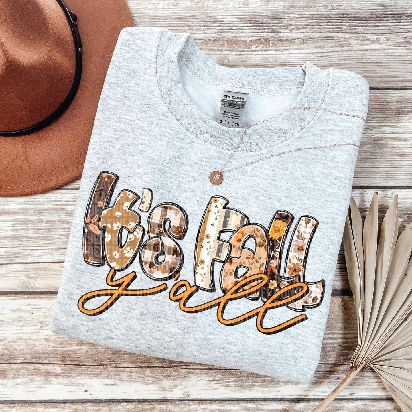 It's Fall Y'all Doodle Letters