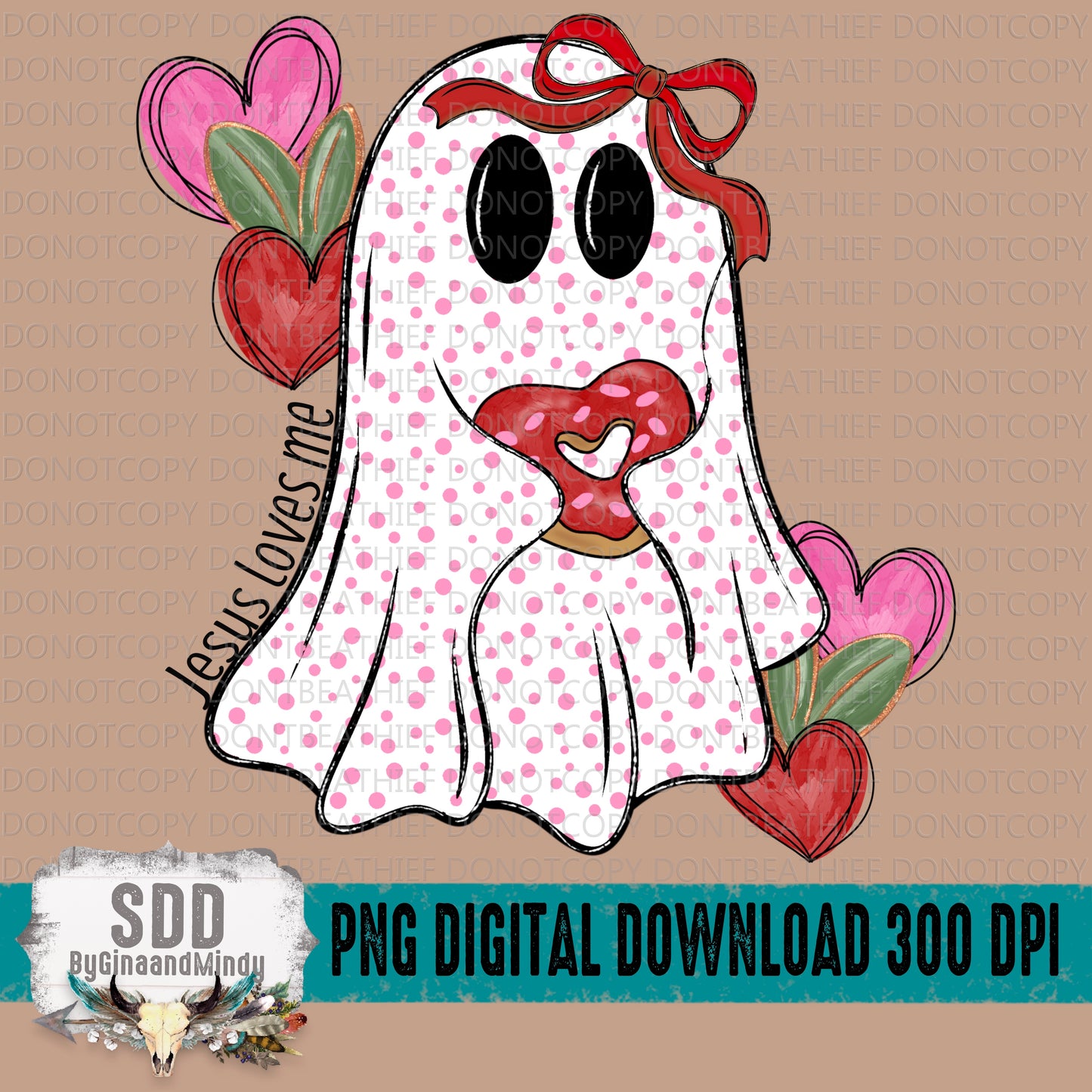 Jesus Love Me Ghostie