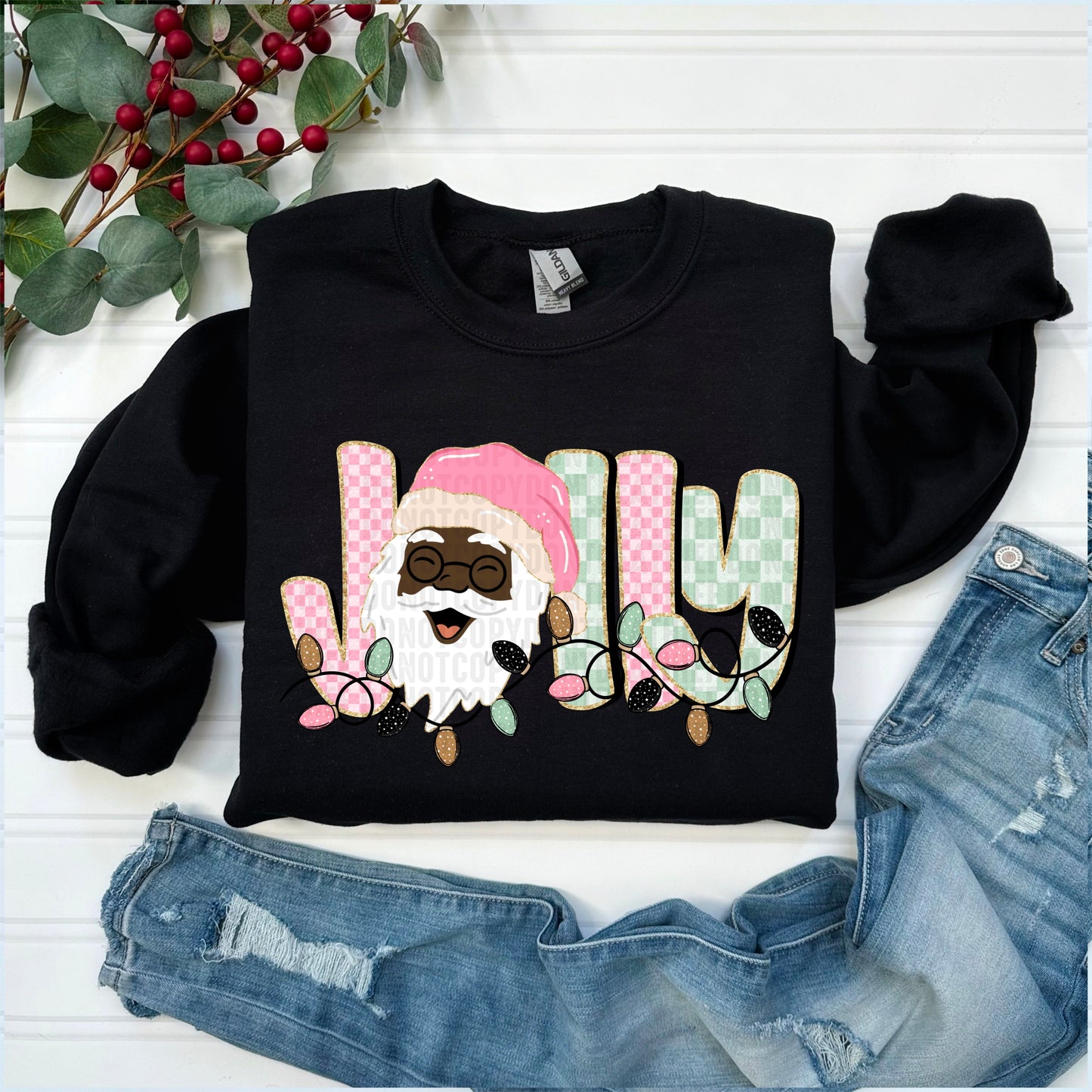 Jolly Santa; Dark Skin