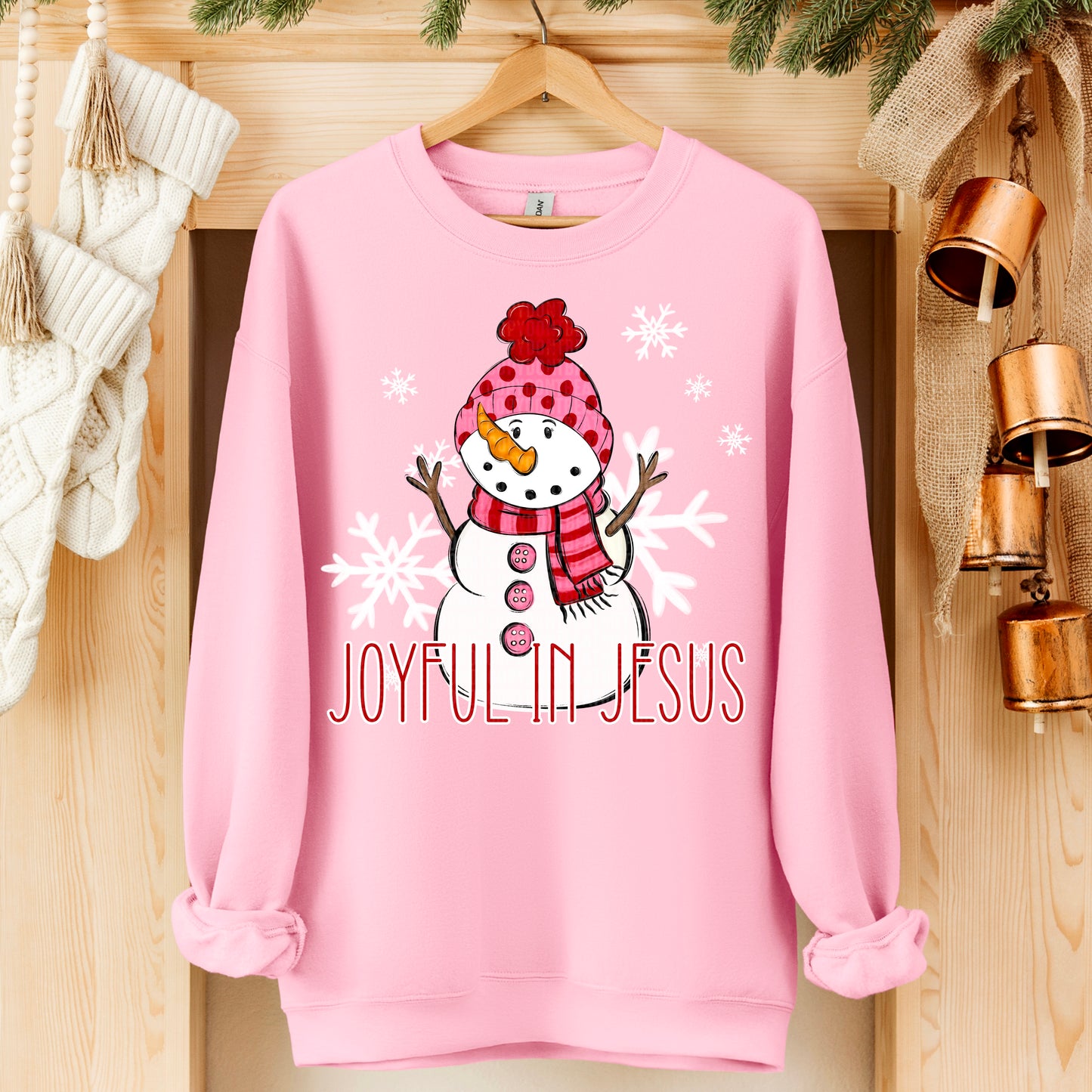 Joyful in Jesus Snowman