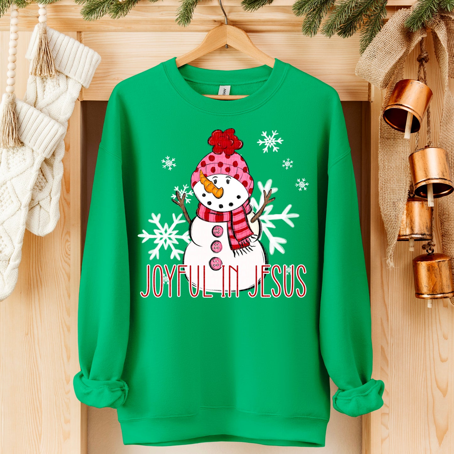 Joyful in Jesus Snowman