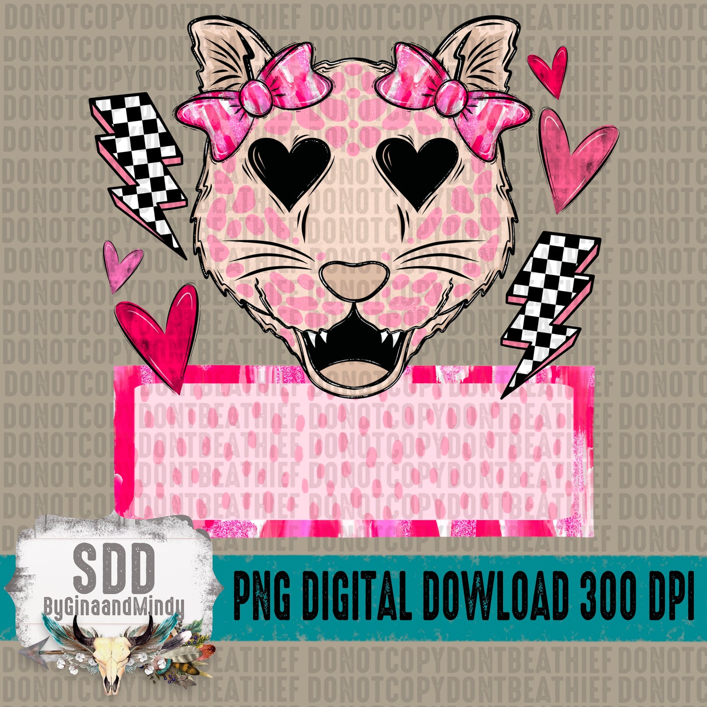 Leopard Valentine's DIY Youth Bundle