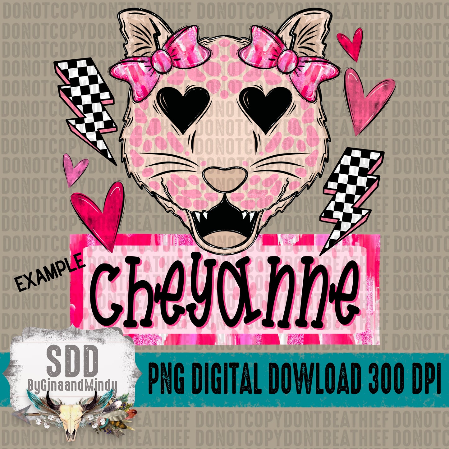 Leopard Valentine's DIY Youth Bundle