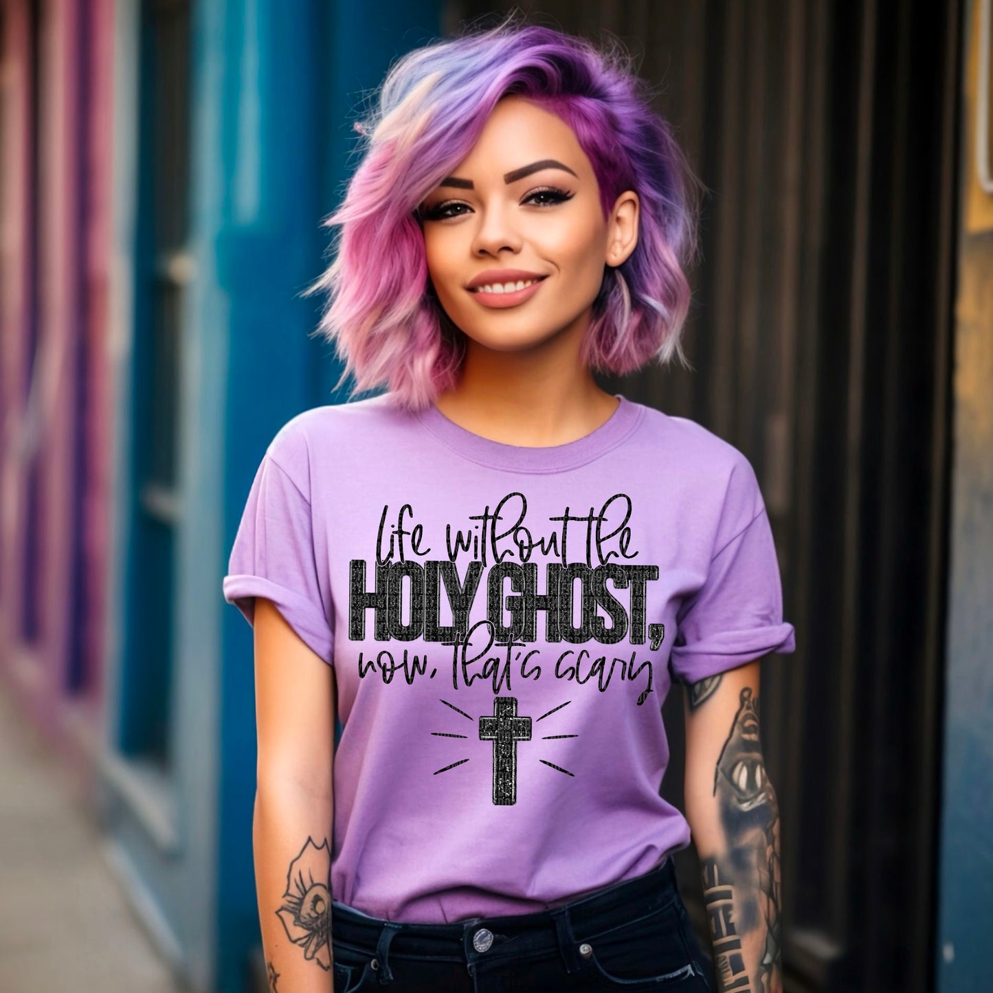 life without the Holy Ghost, now, that's scary