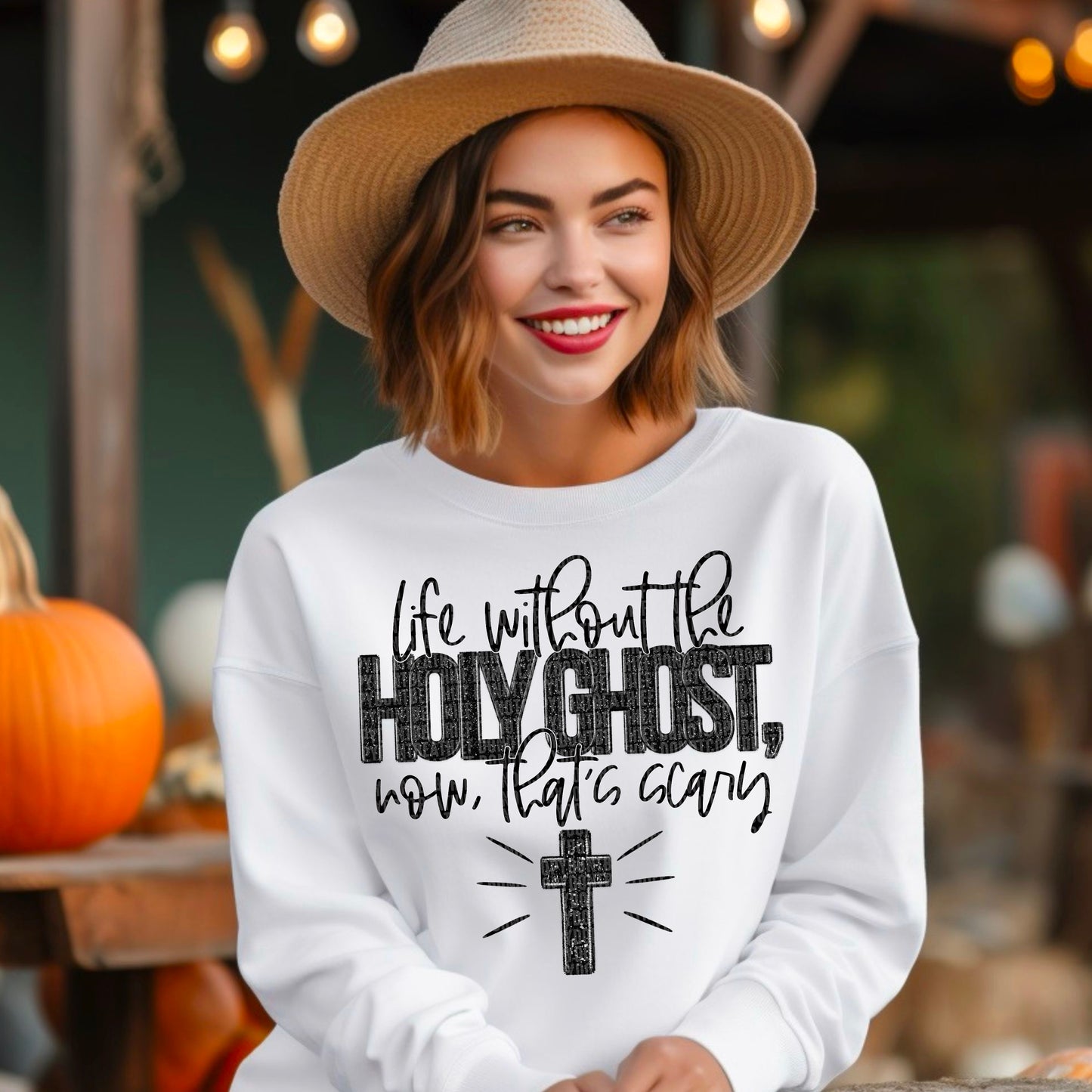 life without the Holy Ghost, now, that's scary
