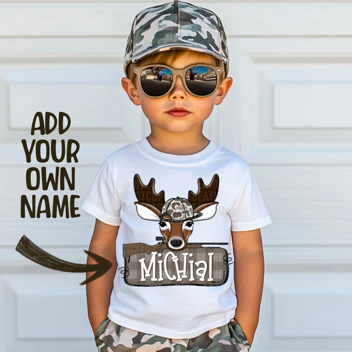 Lil' Hunter Name Plate; Boy