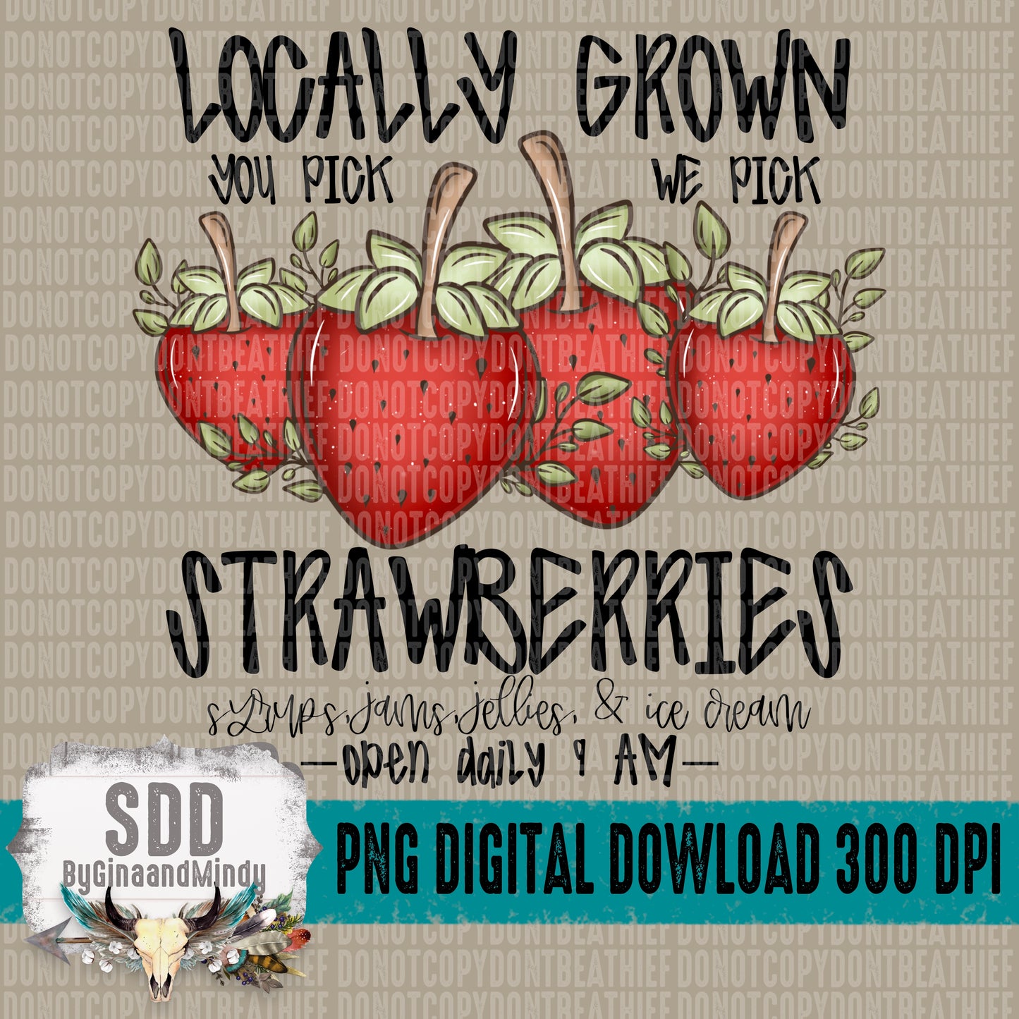Locally Grown Strawberries