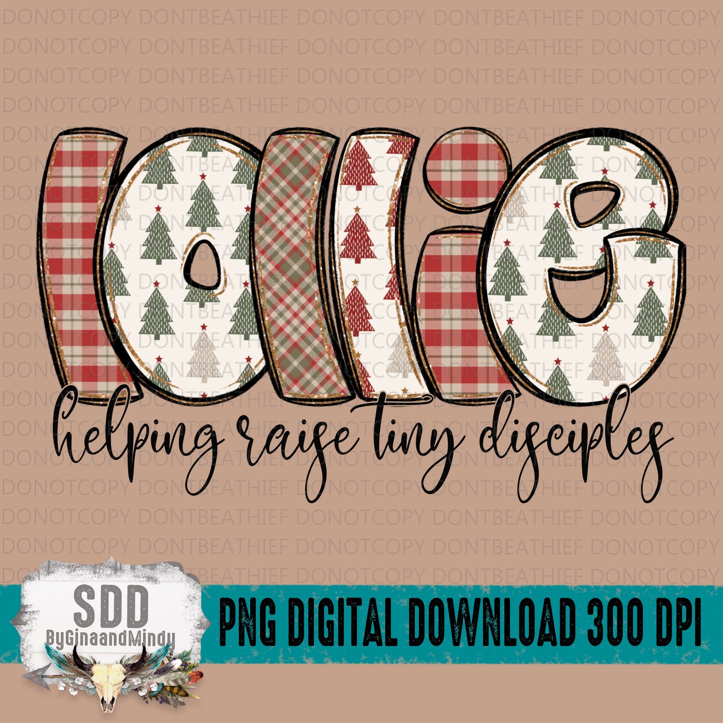 Lollie Helping Raise Tiny Disciples