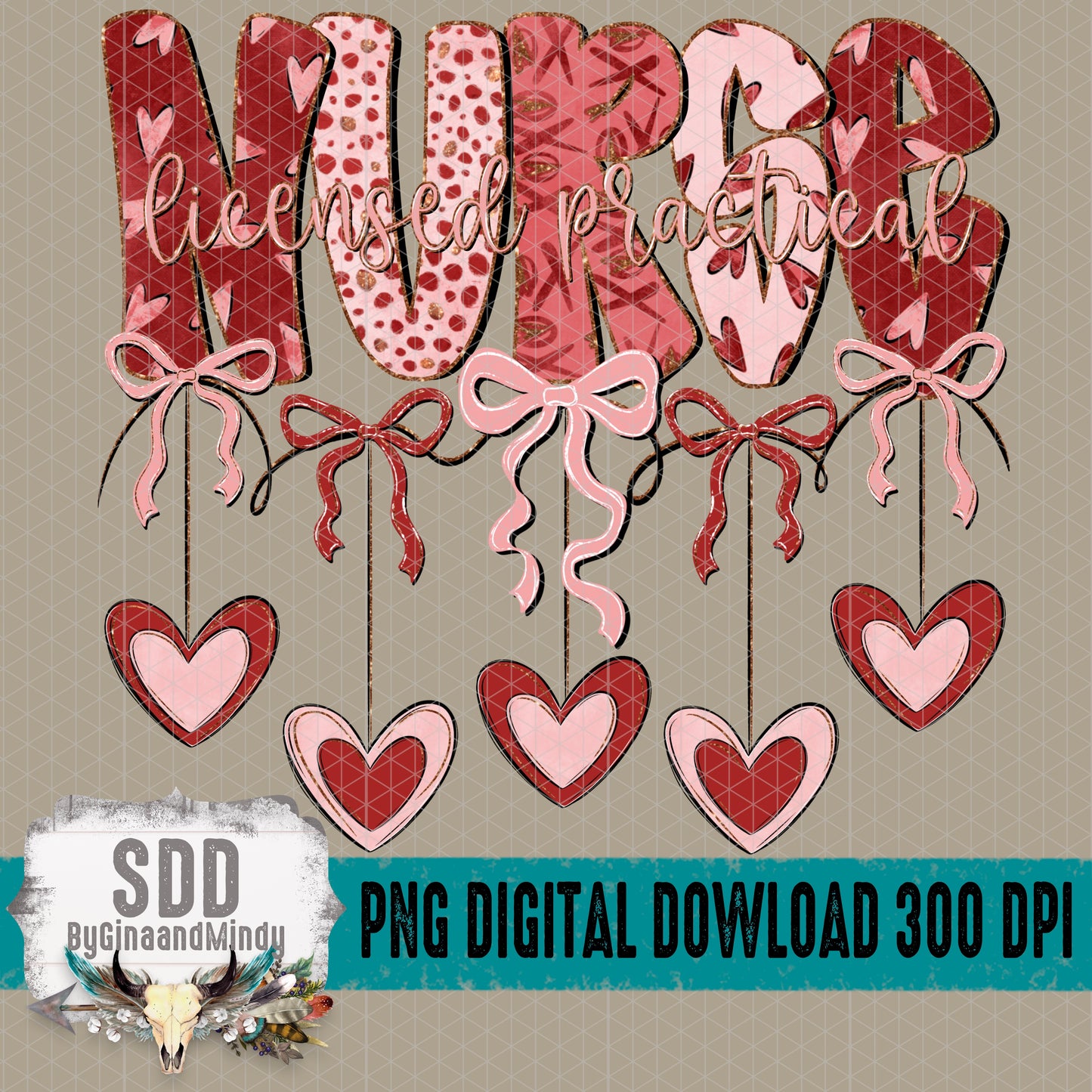 Love Banner Collection; Licensed Practical Nurse LPN