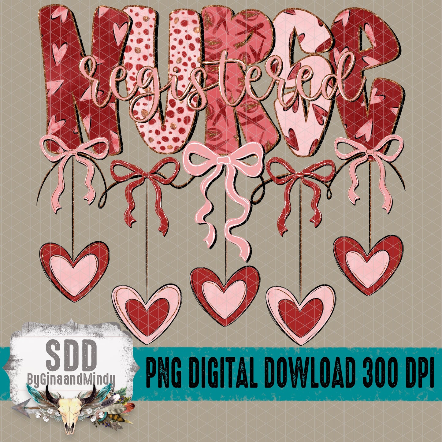 Love Banner Collection; Registered Nurse RN