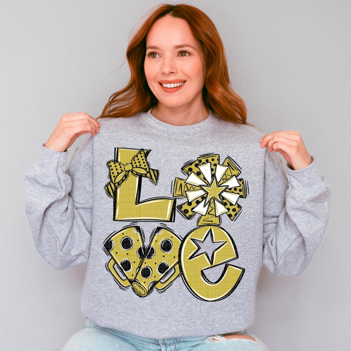 Love Cheer (Black, Gold) Bundle