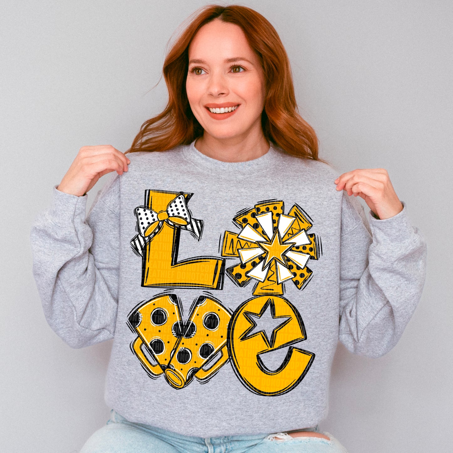 Love Cheer (Yellow, Black, White) Bundle