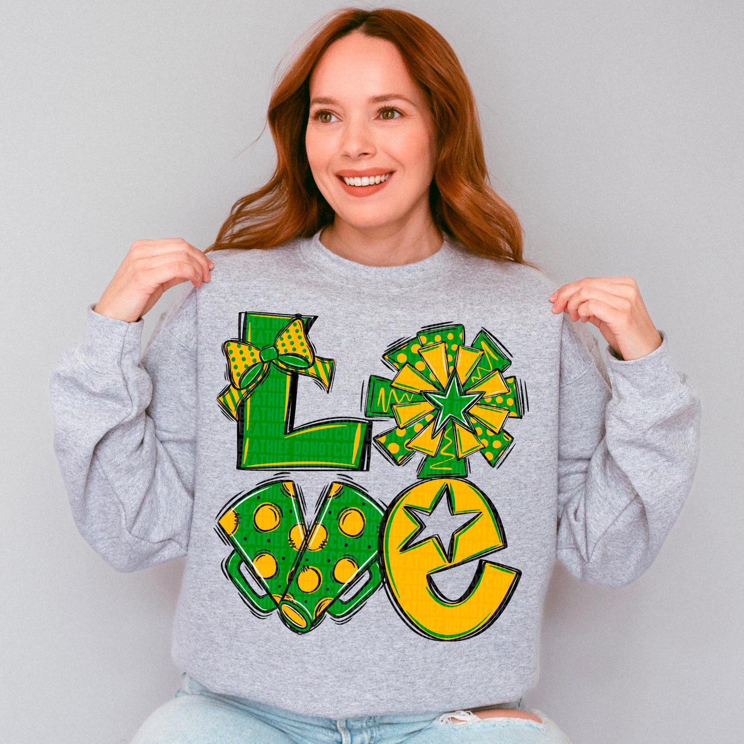(Copy) Love Cheer (Green, Gold) Bundle