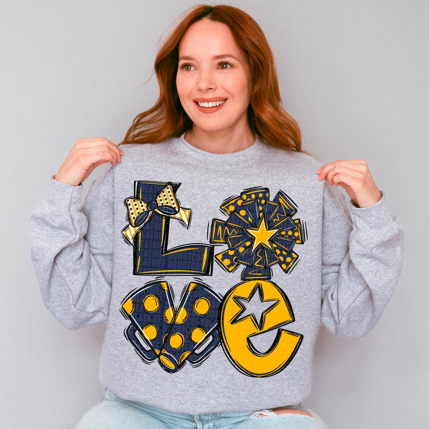 Love Cheer (Navy, Yellow Gold) Bundle