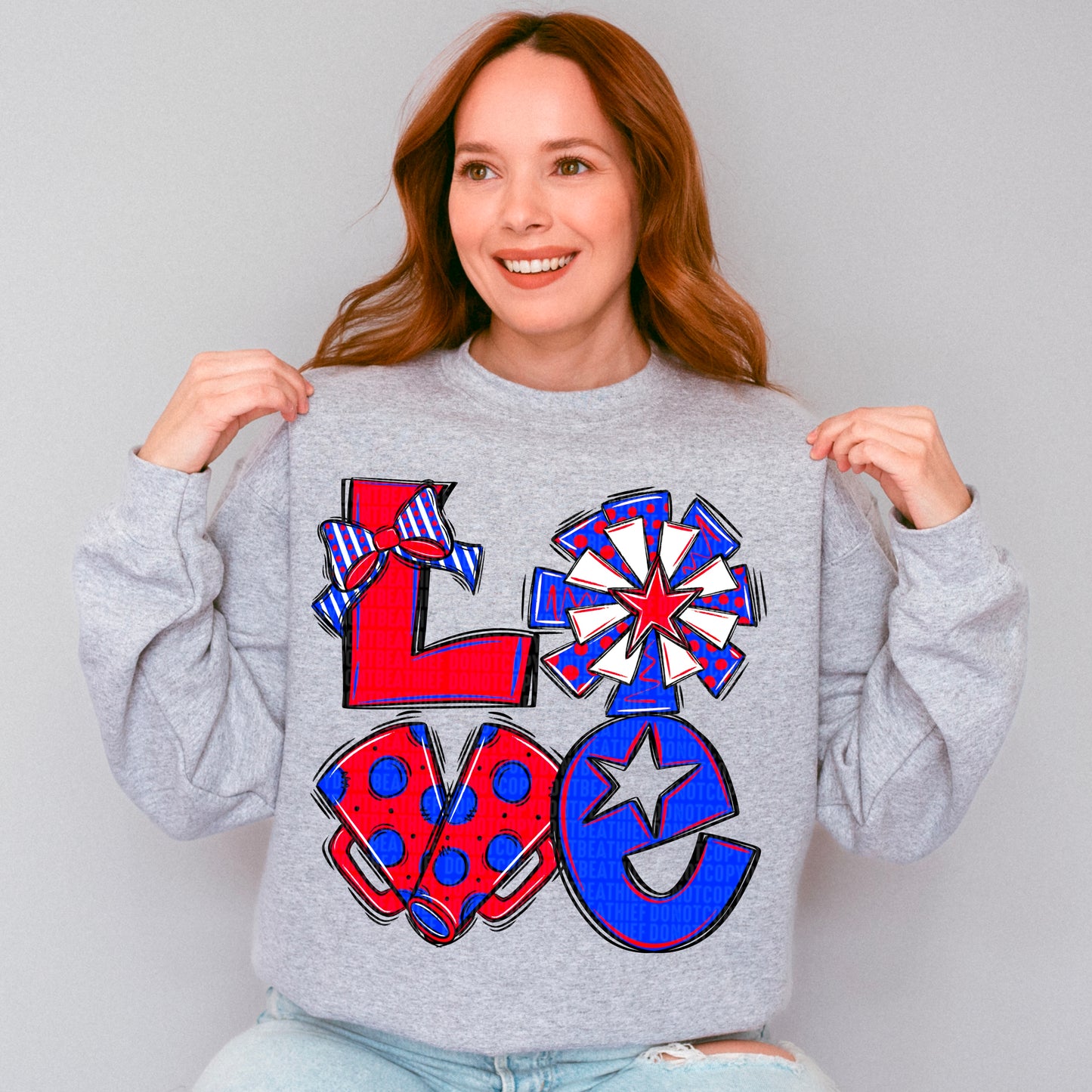 Love Cheer (Red, White, Blue) Bundle