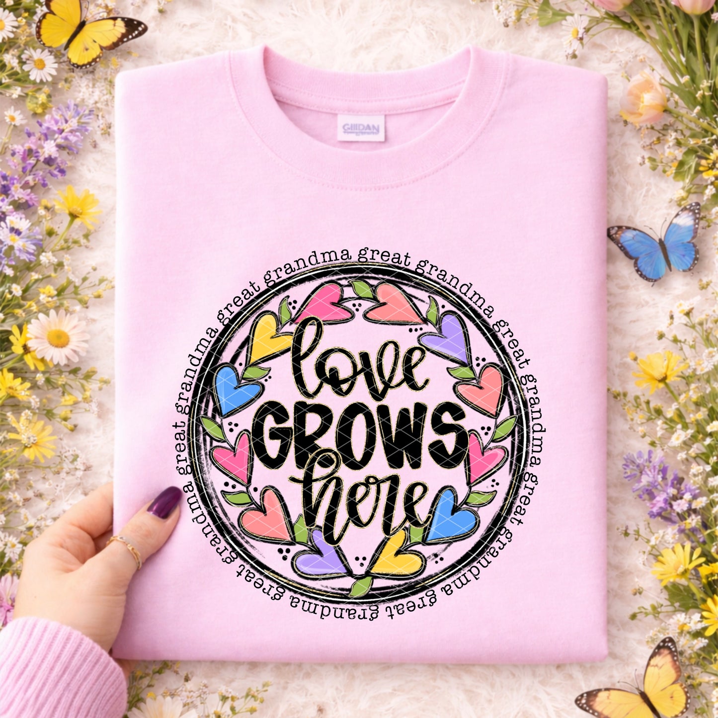 Love Grows Here; Great Grandma