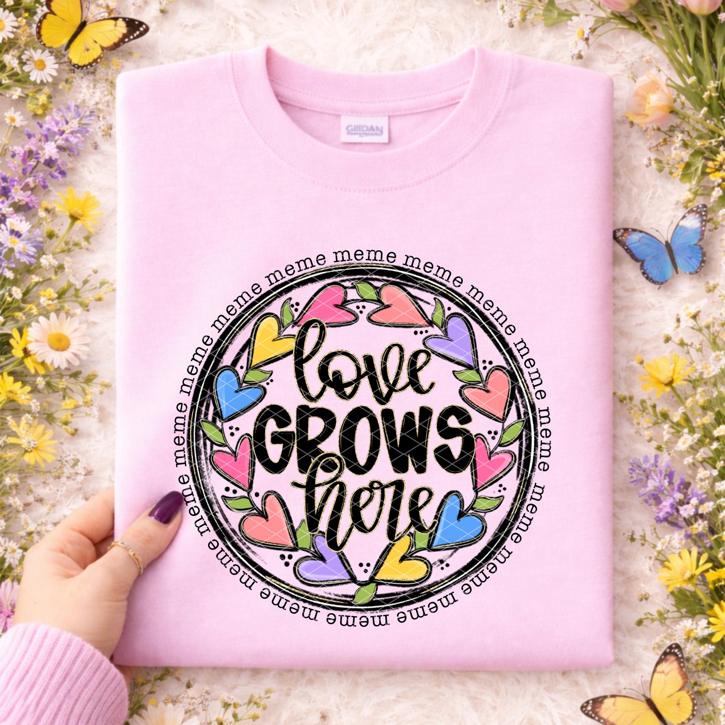 Love Grows Here; Meme
