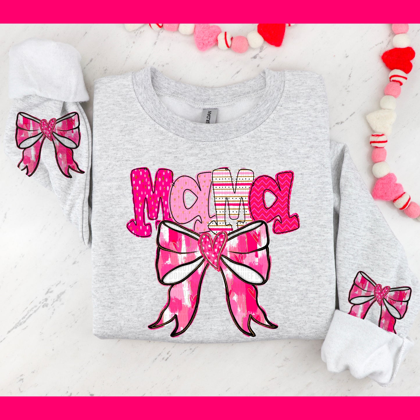 Coquette Valentines Day; Mama