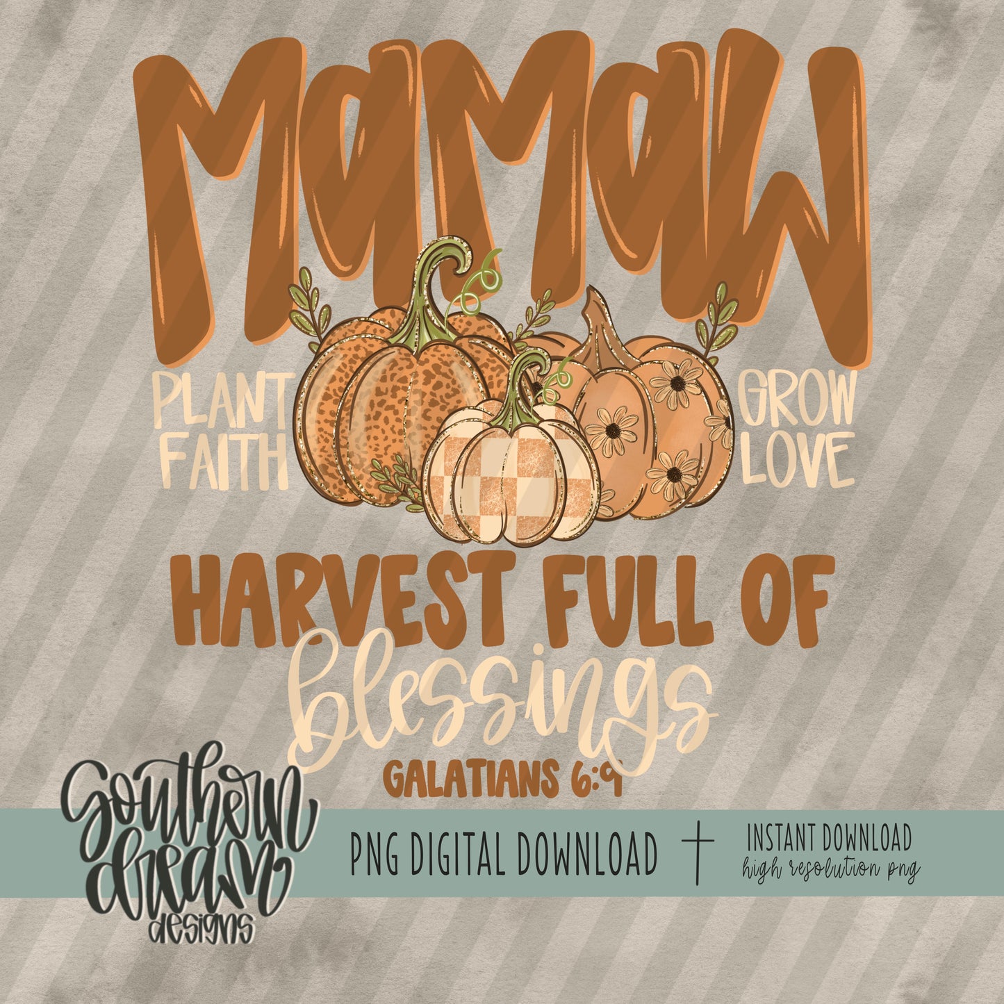 Harvest Full of Blessings Collection; Mamaw